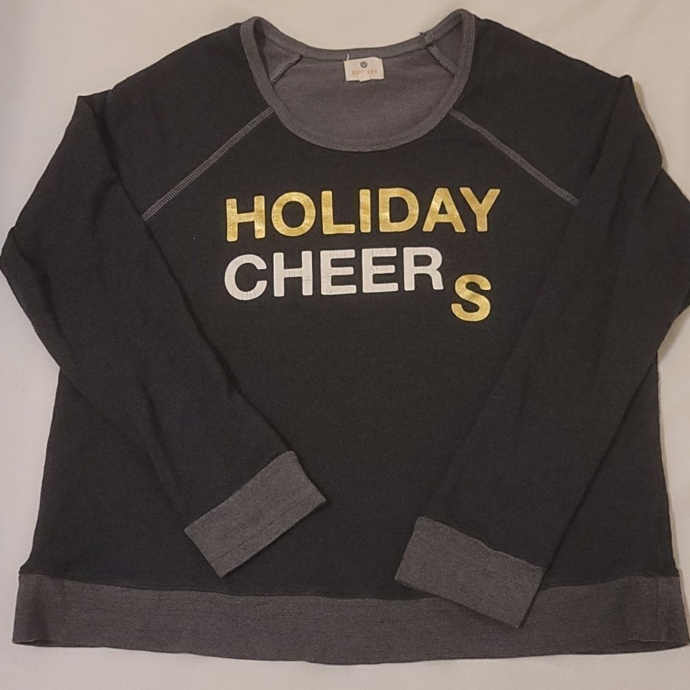Anthropologie Sundry Holiday Cheers Sweater Women’s‎ Size Large/3